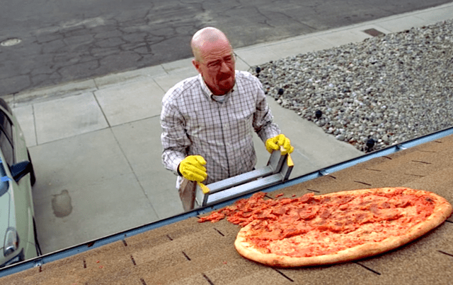 Breaking Bad Fans Still Throwing Pizza on Walter White’s House - TVovermind