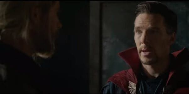 Doctor Strange Warns Thor in a New TV Spot