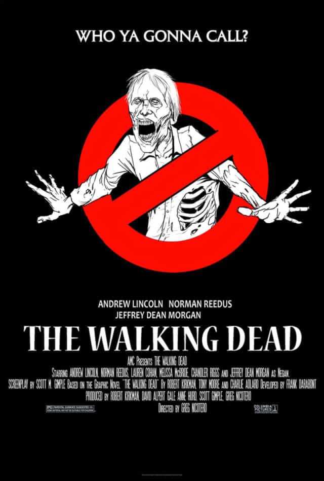 The Walking Dead Takes Over Famous Movie Posters