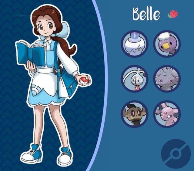 Disney Ladies as Pokemon Trainers Fan Art