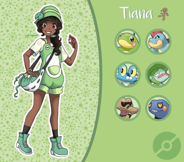 Disney Ladies As Pokemon Trainers Fan Art