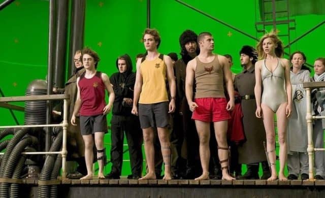 Harry Potter and The Goblet of Fire Behind The Scenes Photos