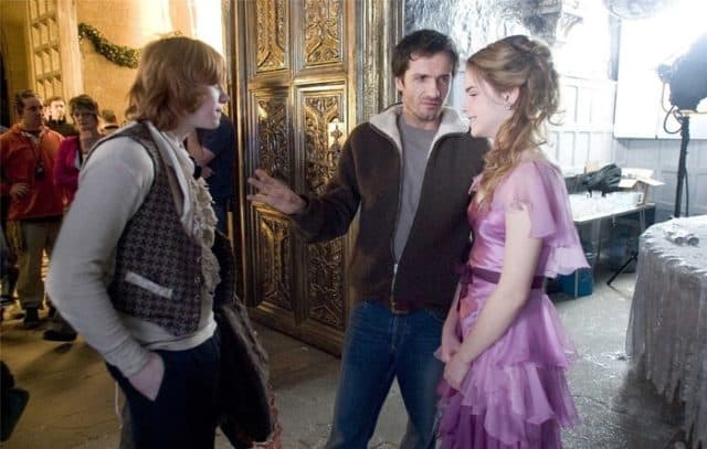 Harry Potter and The Goblet of Fire Behind The Scenes Photos