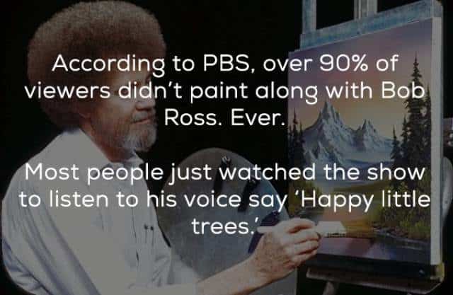 Nothing Will Make You Happier than These Bob Ross Facts