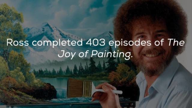 Nothing Will Make You Happier than These Bob Ross Facts