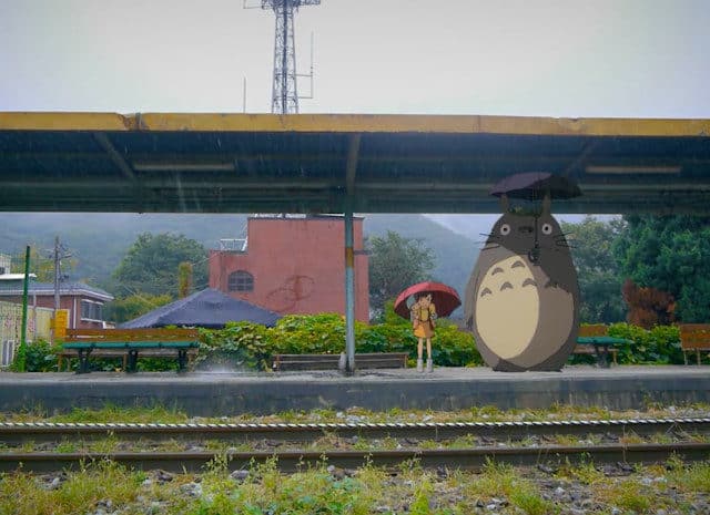 Studio Ghibli Cartoon Characters Edited Into Real World Settings