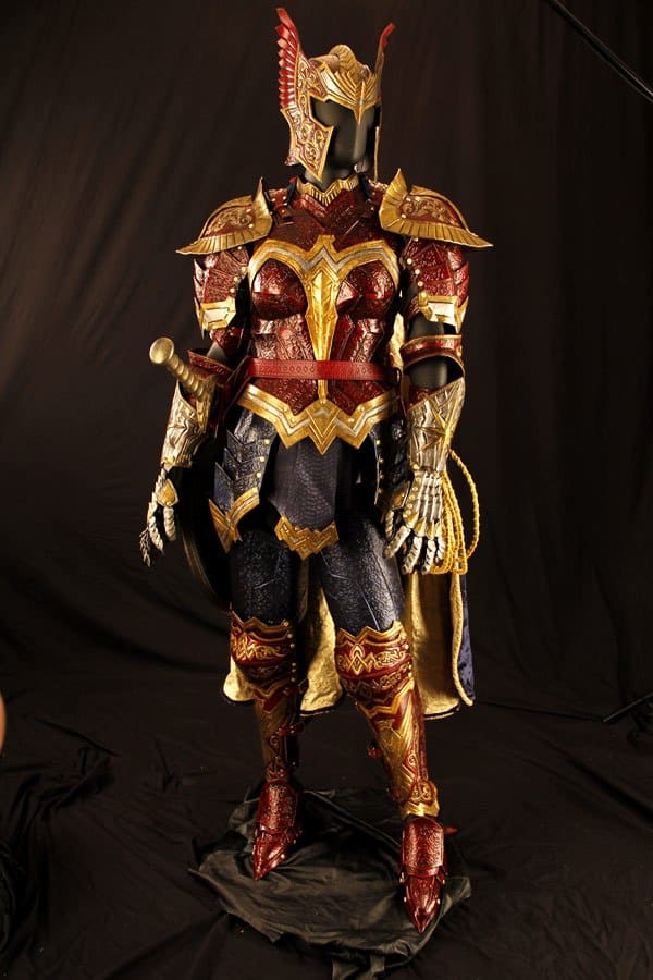 Nicely Detailed Medieval Wonder Woman Battle Armor