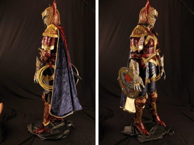 Nicely Detailed Medieval Wonder Woman Battle Armor