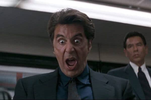 The Top Five Al Pacino Yelling Scenes in Movies