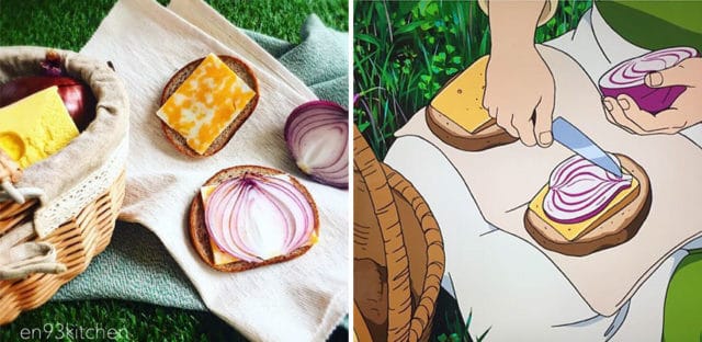 Food from Hayao Miyazaki Anime Films In Real Life