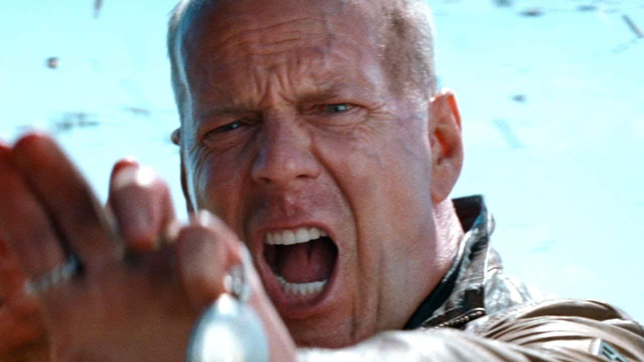 The Top Five Bruce Willis Yelling Scenes in Movies