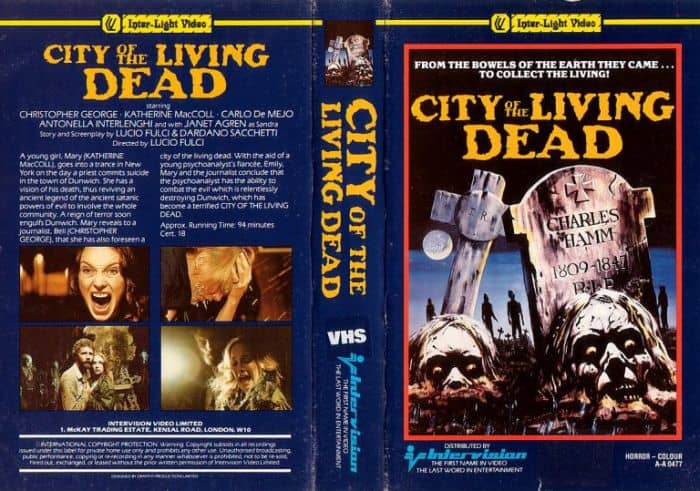 The Nostalgic VHS Covers of Corny Horror Movies