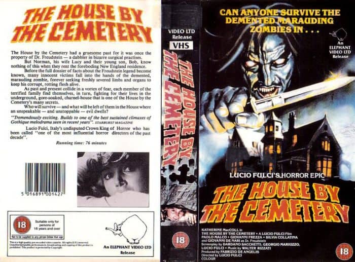The Nostalgic VHS Covers of Corny Horror Movies
