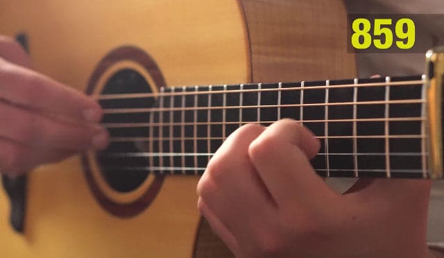 Guitarist Plays 1,000 Harmonics In 90 Seconds Which is Ridiculously Fast