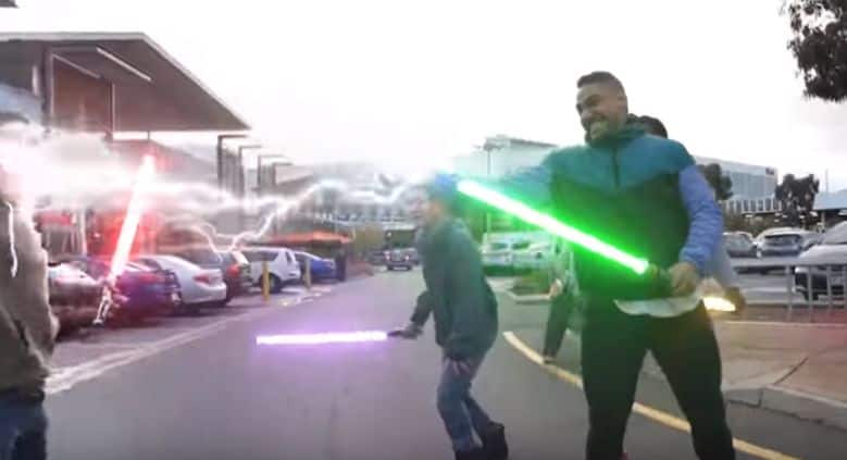 Star Wars Crazies Start Epic Cross-Franchise War at Local Shopping Center