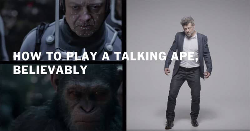 How Andy Serkis Believably Plays a Talking Ape