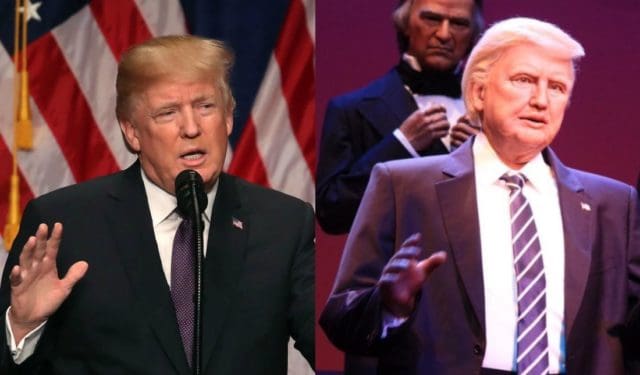 Animatronic Donald Trump Makes Debut at Disney and Freaks People Out