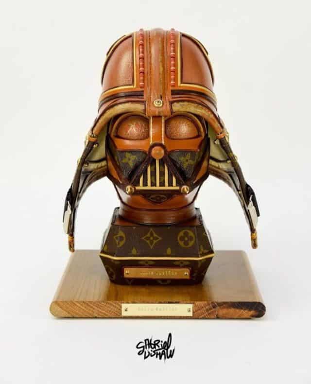 Artist Upcycles Louis Vuitton Bags Into Star Wars Masks