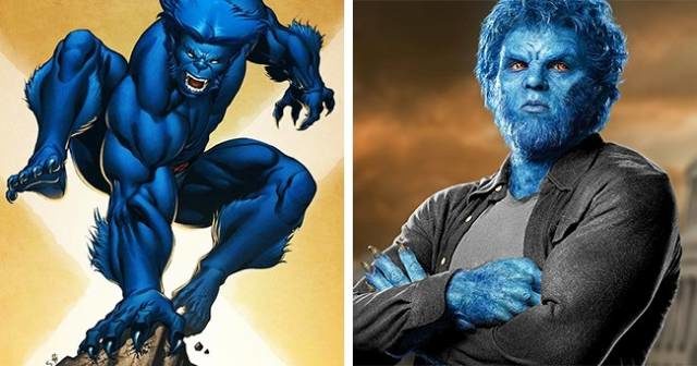 How Different Comic Movie Heroes Look From Their Prototypes