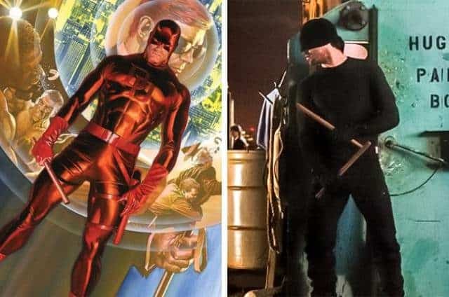 How Different Comic Movie Heroes Look From Their Prototypes