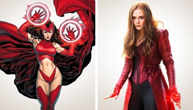 How Different Comic Movie Heroes Look From Their Prototypes