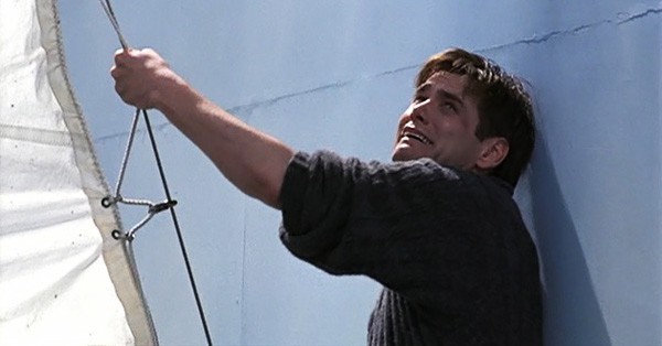 Jim Carrey in the Truman Show