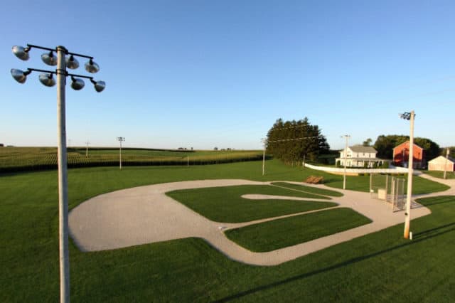 The Field in the Movie &#8220;Field of Dreams&#8221; Gets Vandalized