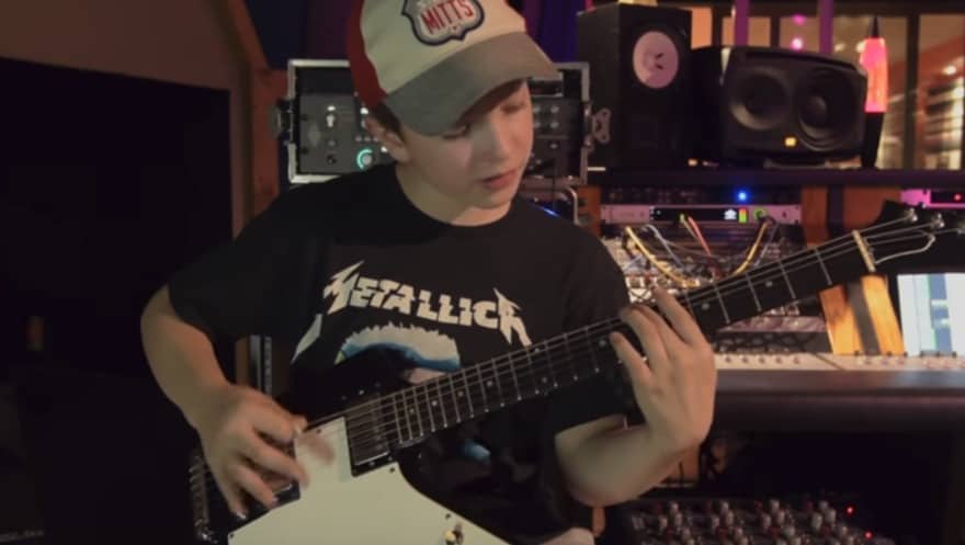 13-Year-Old Brilliantly Covers Metallica’s “Master of Puppets”