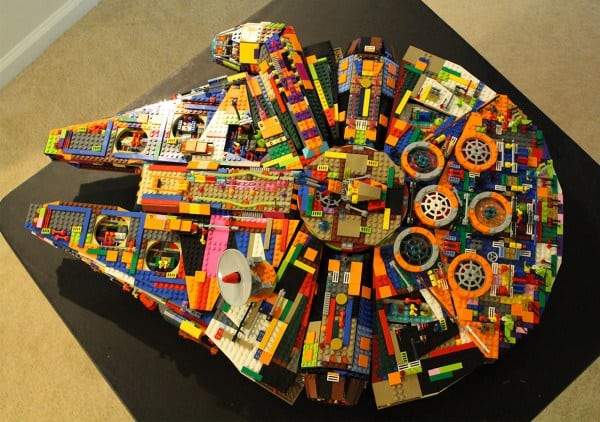 The Most Colorful LEGO Millennium Falcon of All-Time