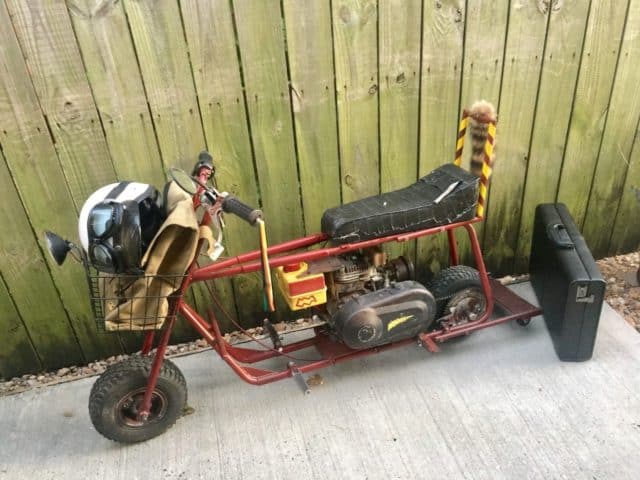 Dumb and Dumber Mini Bike goes up for Auction on eBay.