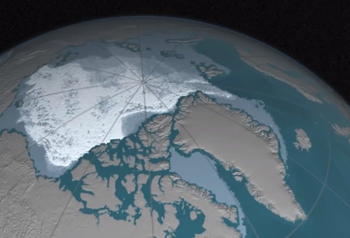 NASA Releases Time-Lapse of the Disappearing Arctic Polar Ice Cap