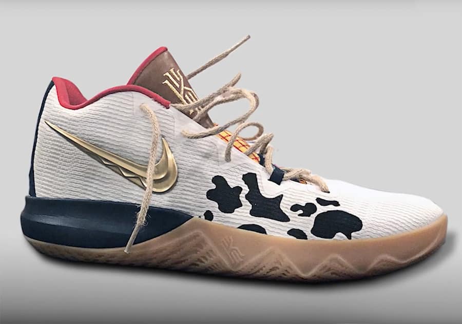 Kyrie Irving is Sporting a New Toy Story Inspired Sneaker