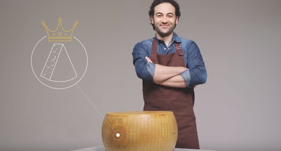 Video on How to Cut a Parmigiano Reggiano Cheese Wheel is Oddly Satisfying