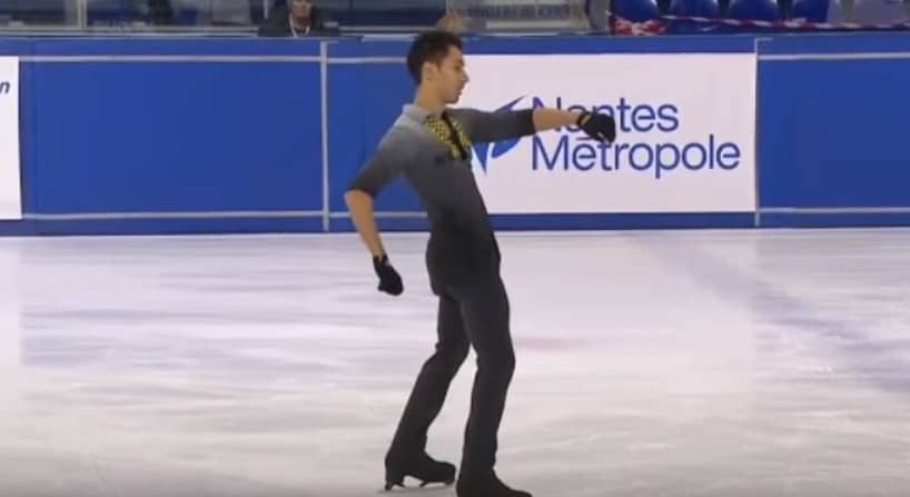 French Olympic Figure Skater Skates To SugarHill Gang’s ‘Rapper’s Delight’