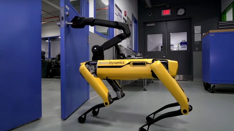 Boston Dynamics’ Latest Robo-Dog Can Now Open Doors