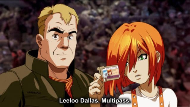 Artist Recreates The Fifth Element in Anime Style