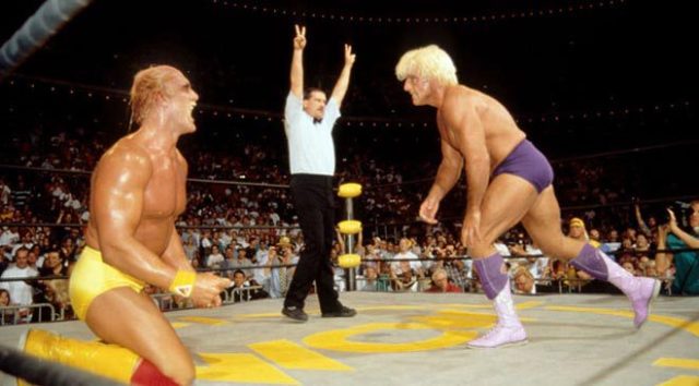 Hulk Hogan Wants to Wrestle Ric Flair if He gets his Chance