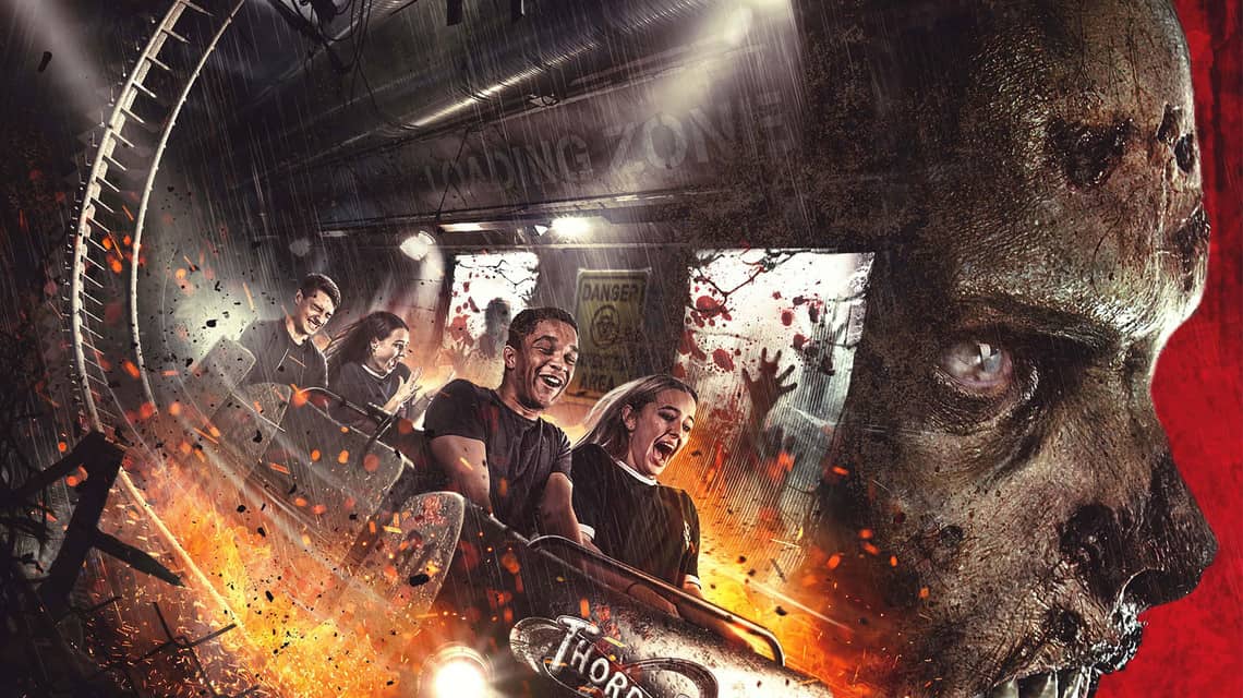 There’s a Walking Dead Roller Coaster Promising “Multi-Sensory” Scares