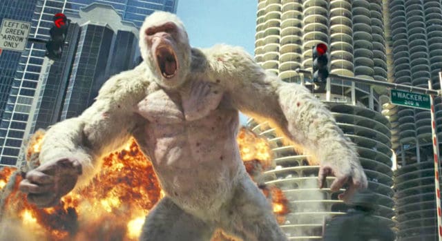 ‘Rampage’ Predicted to Open with Tepid  Million Weekend Gross