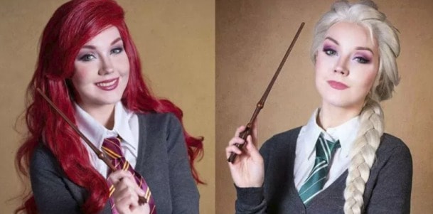 Check Out These Adorable Hogwarts/Disney Mashup Cosplays