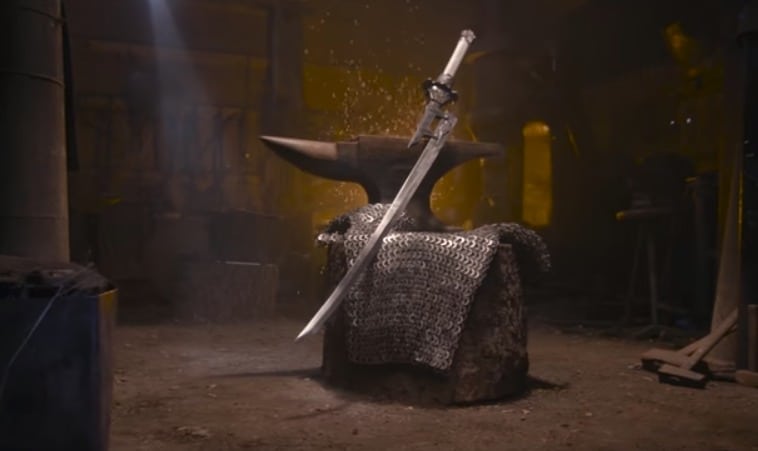 Forging the Virtuous Treaty sword from NieR: Automata in Real Life