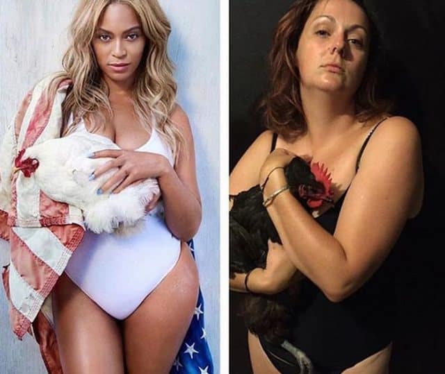 A Collection of Funny Celebrity Instagram Recreations by Celeste Barber