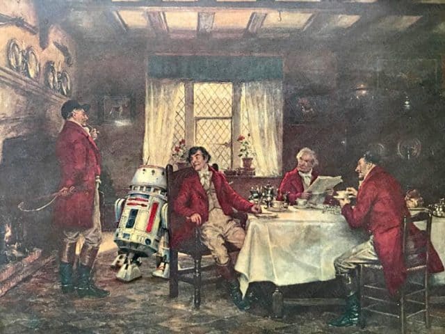 Artists Add Star Wars Characters To Old Thrift Store Paintings