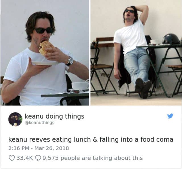 The Internet Absolutely Loves Keanu Reeves Doing Anything