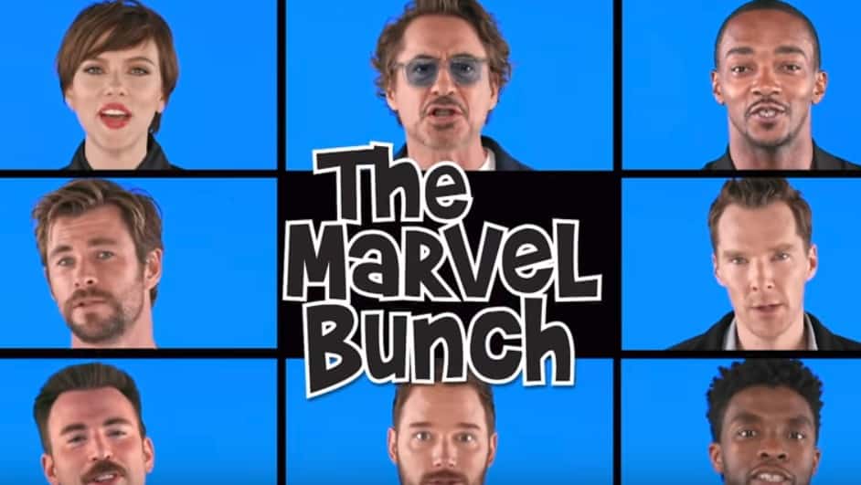 Cast of Avengers: Infinity War Sings a Brady Bunch Parody Song