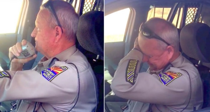 Arizona Highway Patrolman Gives Heartfelt Final Radio Call After 37 Years Of Service