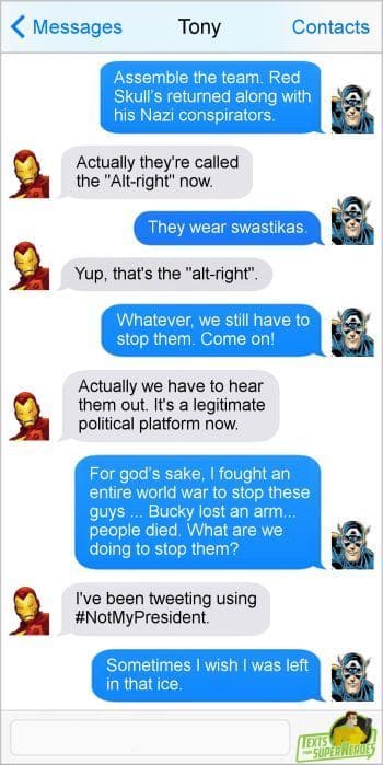 A Collection of Funny Texts from Superheroes