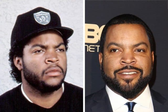 Ice Cube then and now