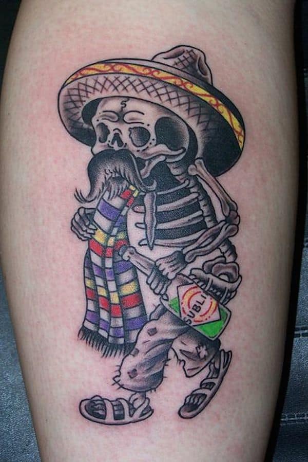 A Pretty Cool Gallery of Day of the Dead Tattoos