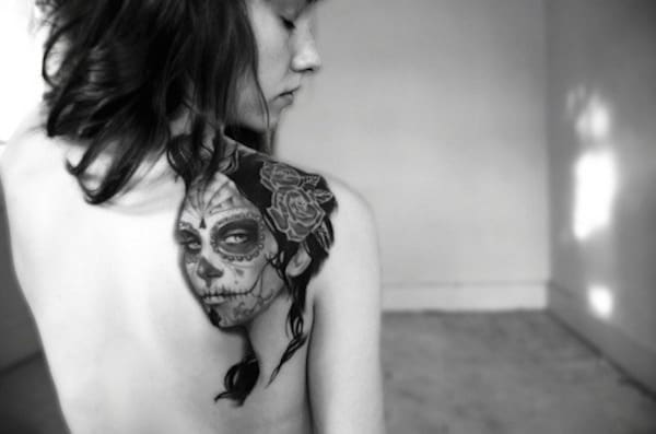 A Pretty Cool Gallery of Day of the Dead Tattoos